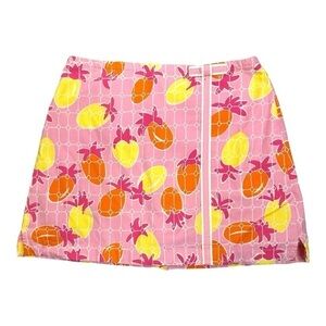 Lilly Pulitzer Pineapple/Fruit Skort